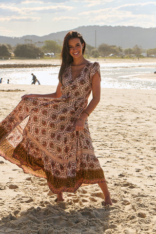 Kye Maxi Dress - Earth DRESSES Jaase   