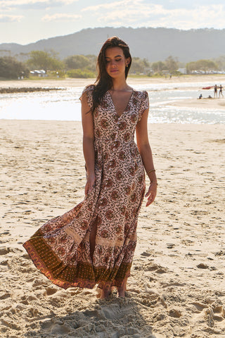 Kye Maxi Dress - Earth DRESSES Jaase   