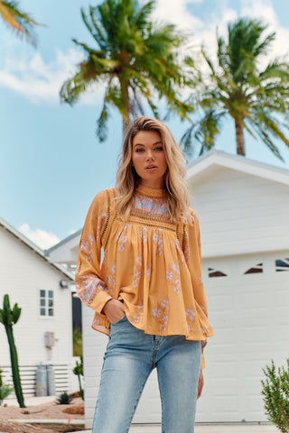 Ellie Blouse - Mango Tops Jaase   
