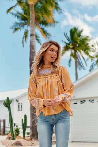 Ellie Blouse - Mango Tops Jaase   