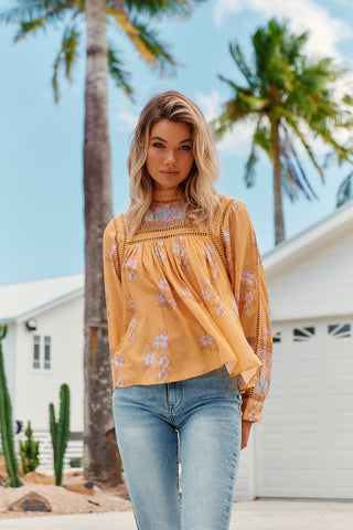 Ellie Blouse - Mango Tops Jaase   