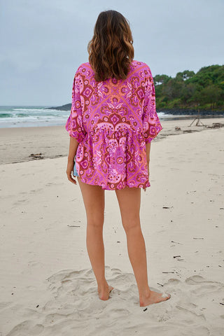 Maddison Top - Pink Tops Jaase
