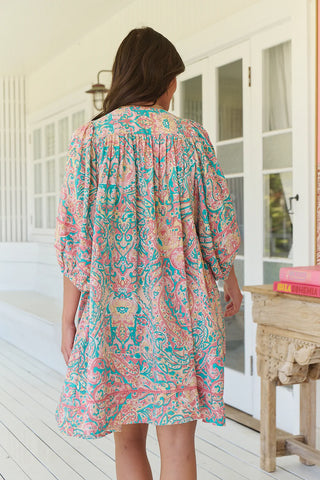 Bailey Mini Dress - Pink/Blue Dresses Jaase