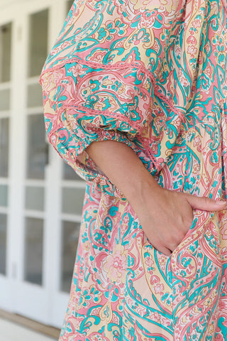 Bailey Mini Dress - Pink/Blue Dresses Jaase