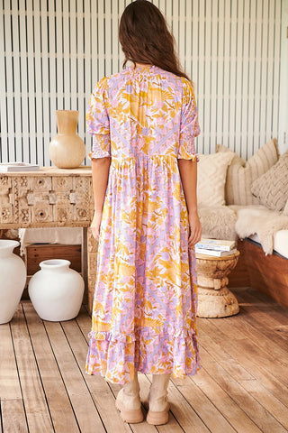 Trina Maxi Dress - KhakiLove letters Penny (Copy) Dresses Jaase
