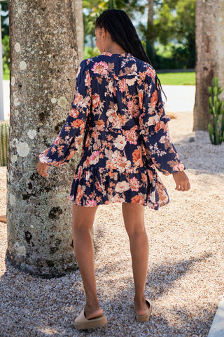 Robyn Rose Mini - Navy Dresses Jaase   