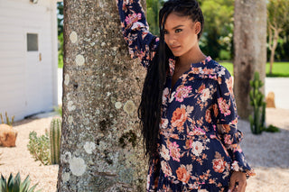 Robyn Rose Mini - Navy Dresses Jaase   