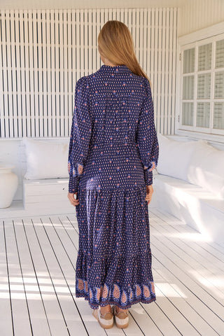 Lanah Maxi - Navy Dresses Jaase