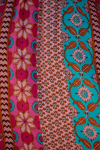 Emilina Maxi Dress - Pink/Blue Dresses Jaase