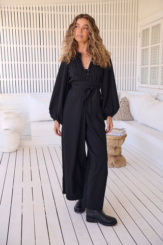 Zali Jumpsuit - Black Jumpsuits Jaase