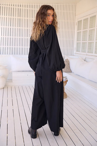 Zali Jumpsuit - Black Jumpsuits Jaase