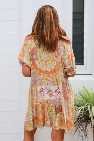 Nicola Mini Dress - Earth Dresses IRIS MAXI