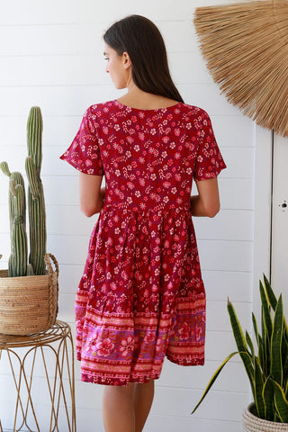 Nalini Mini Dress - Pink Dresses IRIS MAXI