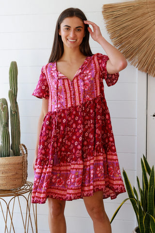 Nalini Mini Dress - Pink Dresses IRIS MAXI