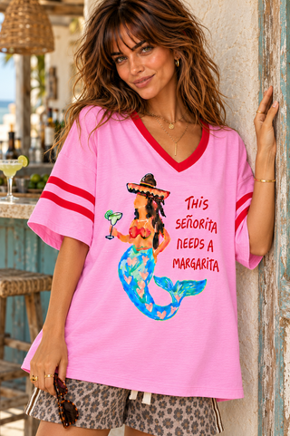 Mermaids & Mags Tee - By Frankie Tops By Frankie