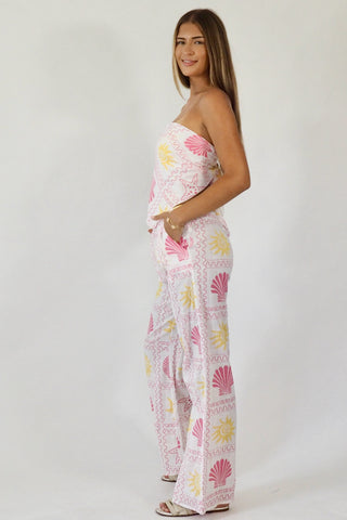 Suns and Shells Bandana Set - By Frankie Tops By Frankie