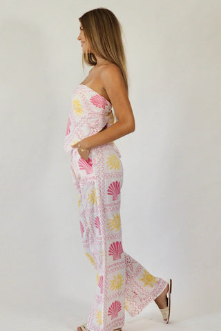 Suns and Shells Bandana Set - By Frankie Tops By Frankie