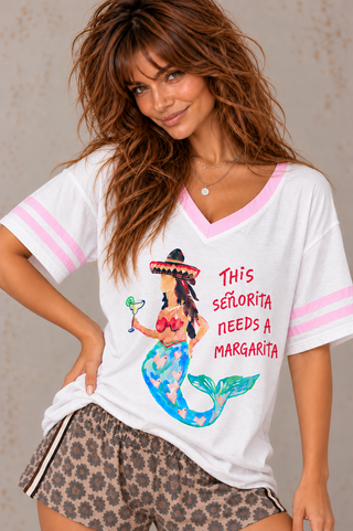 Mermaids & Mags Tee - By Frankie Tops By Frankie
