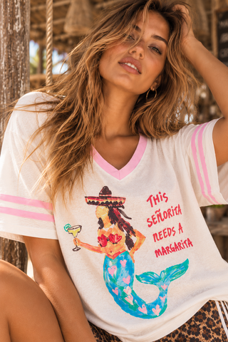 Mermaids & Mags Tee - By Frankie Tops By Frankie