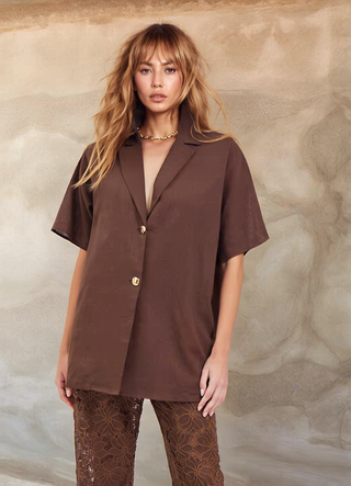 Giselle Lace Pants Brown Set - By Frankie sets By Frankie