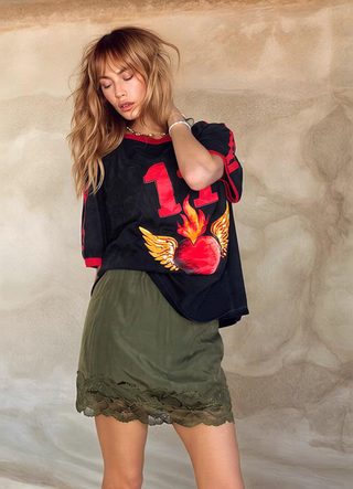 Hearts 11 Tee - By Frankie Tops By Frankie