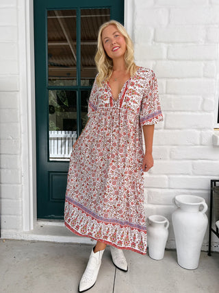 Trina Maxi Dress - KhakiLove letters Penny Dresses Jaase