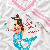 white/babypink
