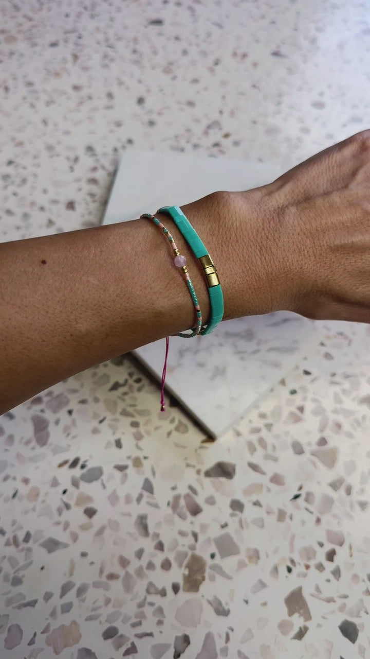 Ocean Dream Stack x2 Bracelets jewellery Sage Collective