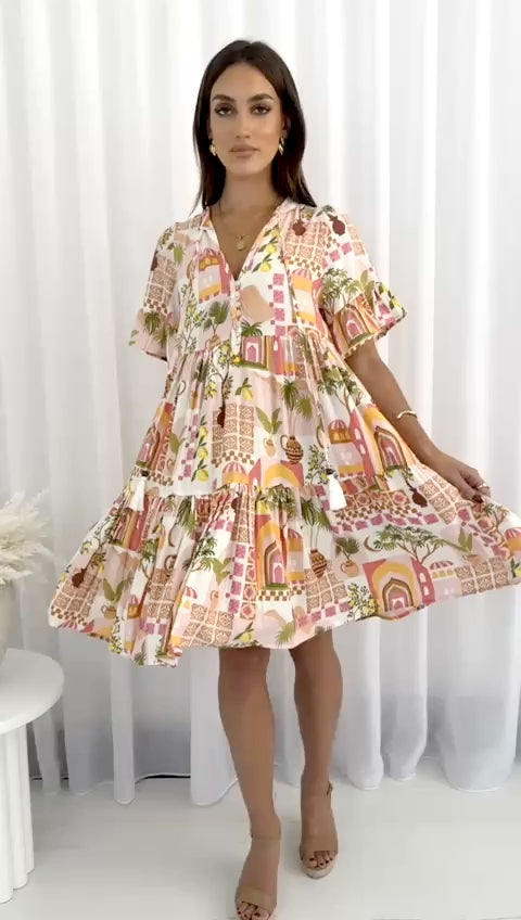 Imogen Mini Dress - Multi Dresses MIRACLE