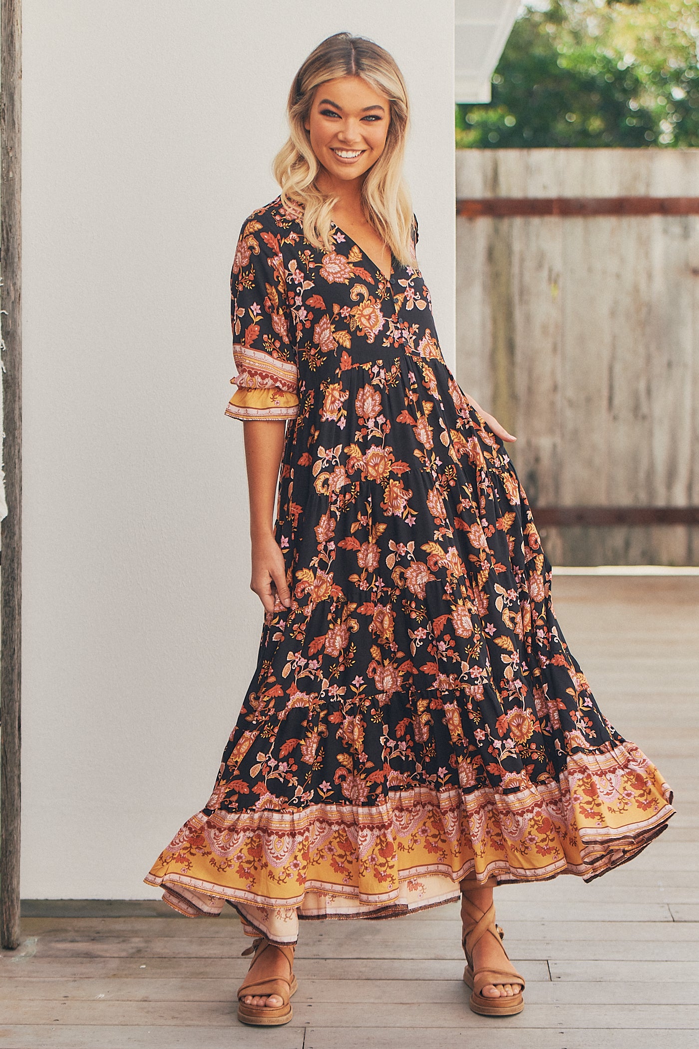 carmella maxi dress Free People Carmella Maxi Dress Size Medium - New